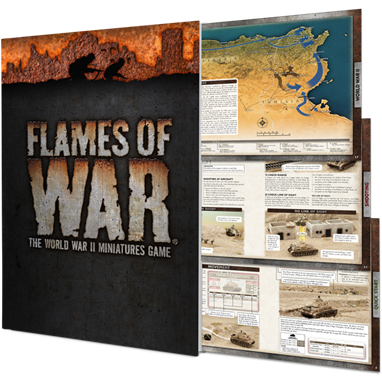 Flames of War	Enemy at the Gates Hero Rifle Battalion Army Deal New - Tistaminis