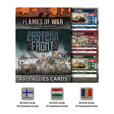 Flames of War	Eastern Front Axis-Allies Cards Aug 13 Pre-Order - Tistaminis