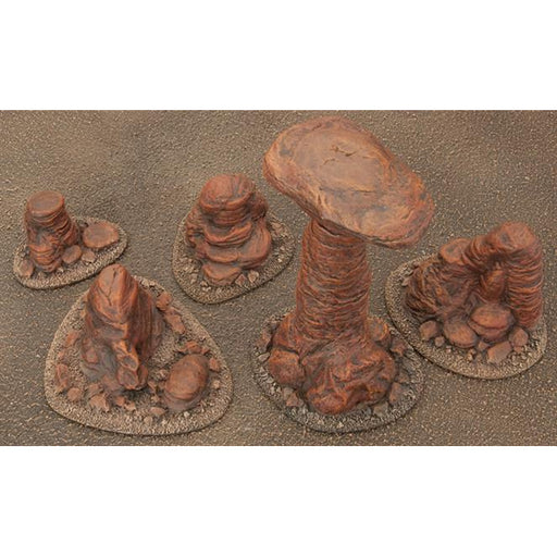 BATTLEFIELD IN A BOX BADLANDS PILLARS NEW - Tistaminis