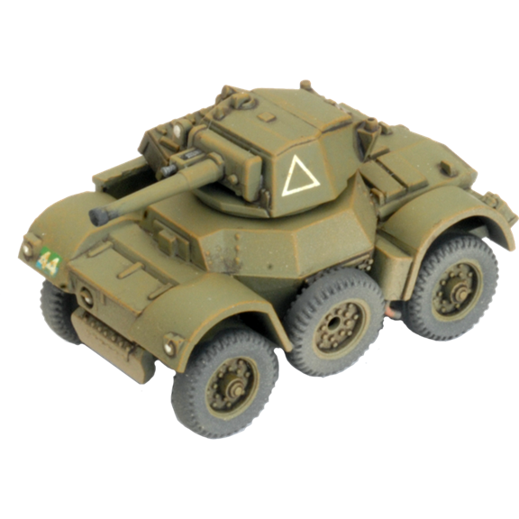 Flames of War British Daimler Armoured Car Troop New - Tistaminis