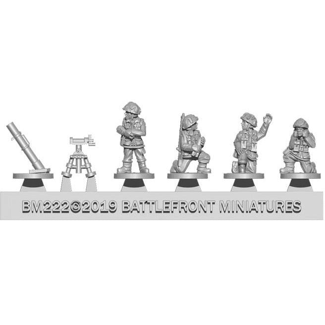 Flames of War British Airborne Mortar Platoon (x6 Plastic) New - Tistaminis