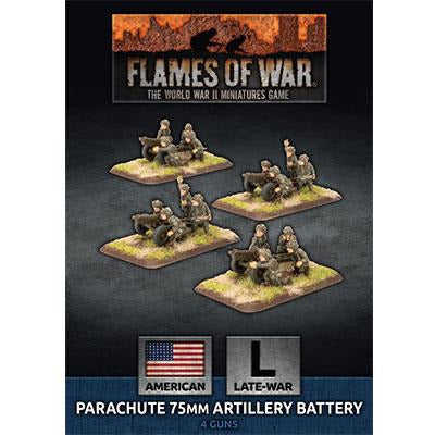 Flames Of War American Parachute 75mm Artillery Battery New - Tistaminis