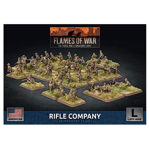 Flames Of War American Rifle Company New - Tistaminis