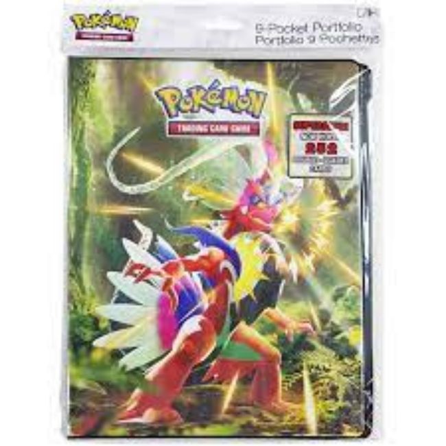 Ultra Pro Portfolio 9 Pocket Pokemon Scarlet & Violet New - Tistaminis