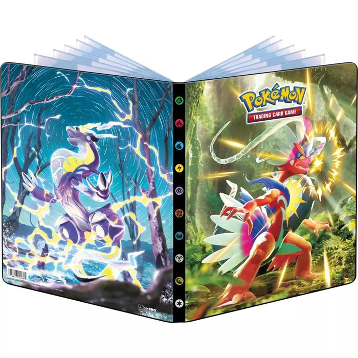 Ultra Pro Portfolio 9 Pocket Pokemon Scarlet & Violet New - Tistaminis