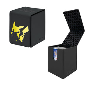 Ultra Pro DECK BOX POKEMON ALCOVE FLIP ELITE PIKACHU New - Tistaminis