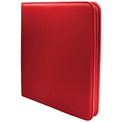 ULTRA PRO BINDER 12 POCKET VIVID ZIPPERED RED - Tistaminis