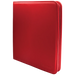 ULTRA PRO BINDER 12 POCKET VIVID ZIPPERED RED - Tistaminis