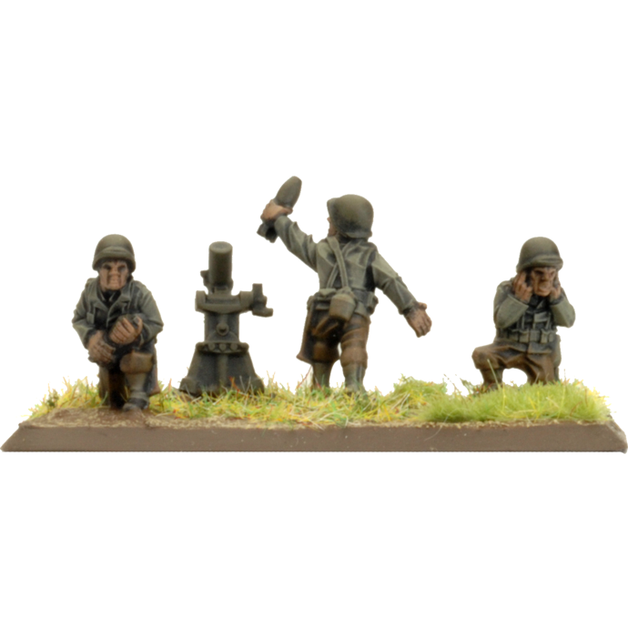 Flames of War American 81mm Mortar Platoon New - Tistaminis