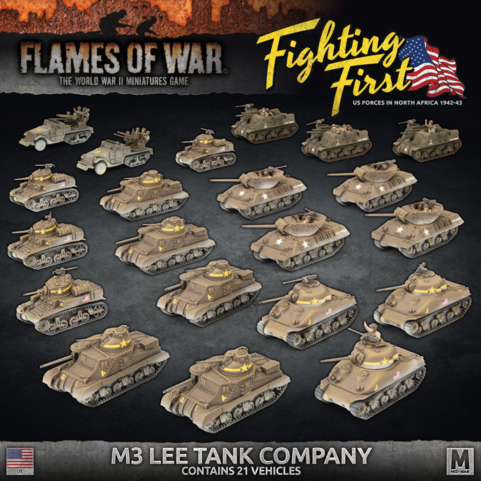 Flames of War Mid-War American Fighting First Army Deal	Feb 12 Pre-Order - Tistaminis