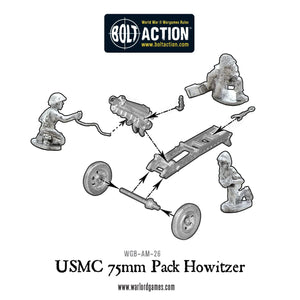 Bolt Action USMC 75mm Pack Howitzer Light Artillery New - Tistaminis