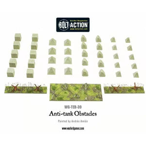 Bolt Action Anti-Tank Obstacles Terrain  New - WG-TER-39 - Tistaminis