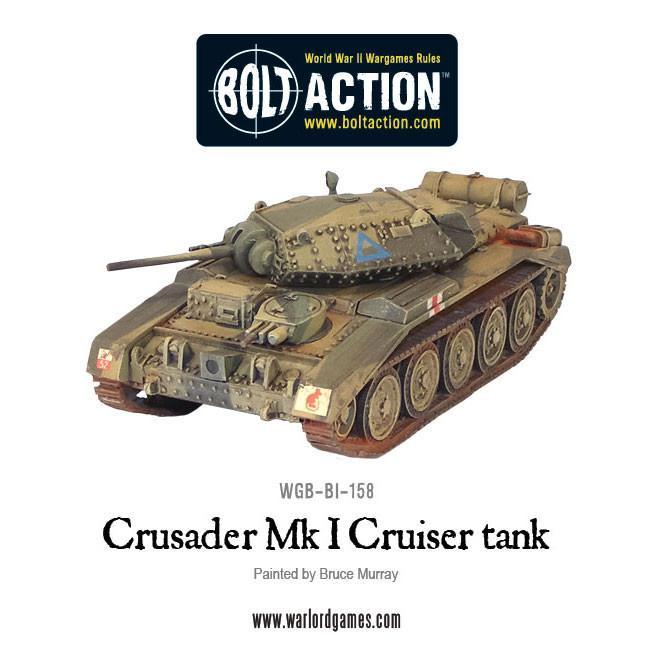 Bolt Action British Crusader MK Tank  New - WGB-BI-158 - Tistaminis