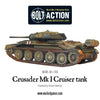 Bolt Action British Crusader MK Tank  New - WGB-BI-158 - Tistaminis