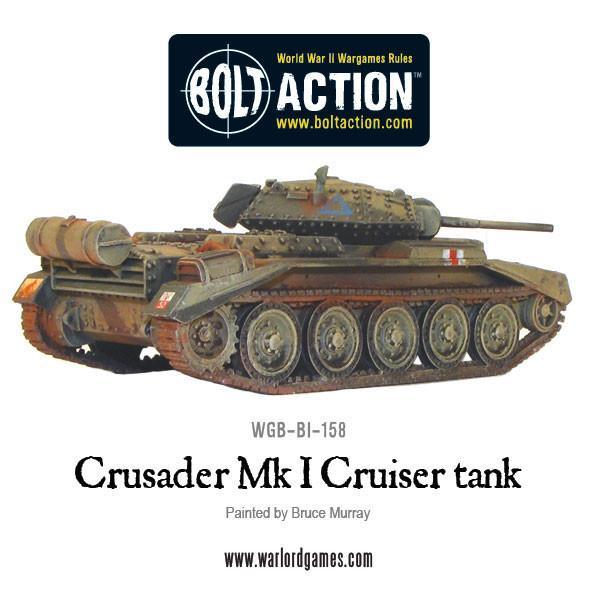 Bolt Action British Crusader MK Tank  New - WGB-BI-158 - Tistaminis