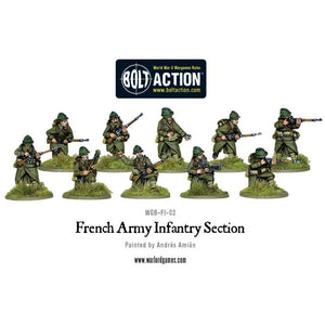 Bolt Action French Army: Infantry Section New - Tistaminis