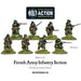 Bolt Action French Army: Infantry Section New - Tistaminis