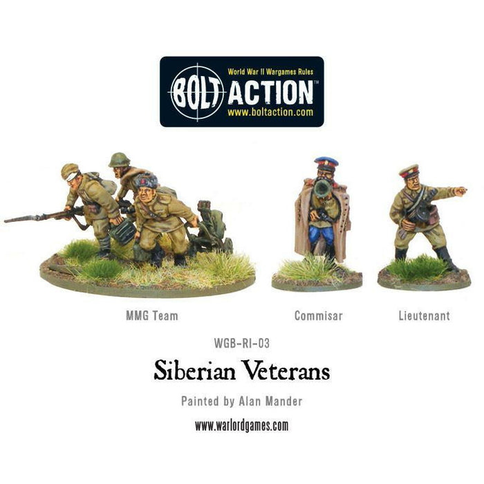 Bolt Action Siberian Veterans Soviet Infantry New - Tistaminis