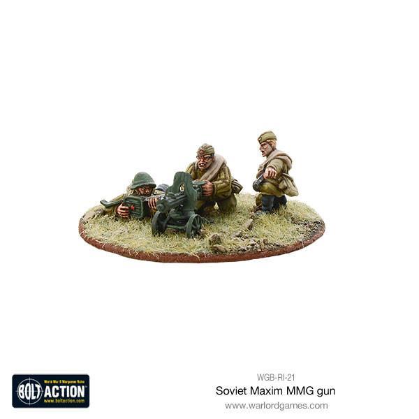 Bolt Action Soviet Army Maxim MMG New - Tistaminis