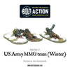 Bolt Action US Army MMG Team Prone ( Winter ) New - Tistaminis