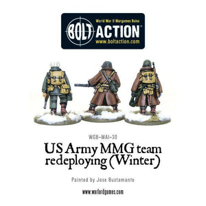 Bolt Action US Army MMG Team Redeploying (Winter) New - Tistaminis