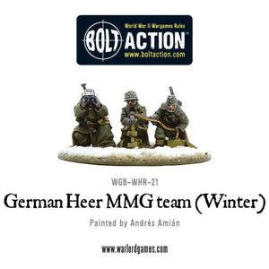 Bolt Action German Heer MMG Team ( Winter ) New - Tistaminis