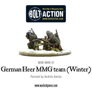 Bolt Action German Heer MMG Team ( Winter ) New - Tistaminis