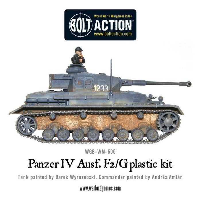 Bolt Action Panzer IV AUSF. F1/G/H New - Tistaminis