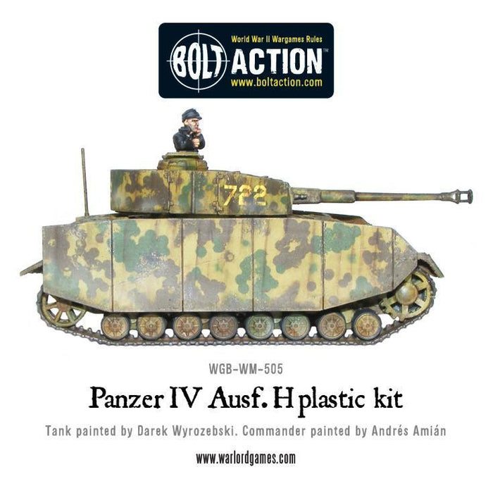 Bolt Action Panzer IV AUSF. F1/G/H New - Tistaminis