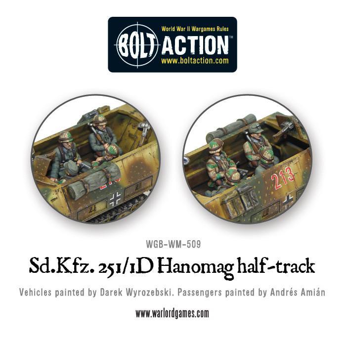 Bolt Action SD.KFZ 251/1 AUSF D Hanomag New - Tistaminis