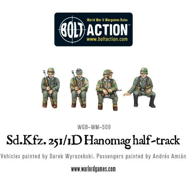 Bolt Action SD.KFZ 251/1 AUSF D Hanomag New - Tistaminis