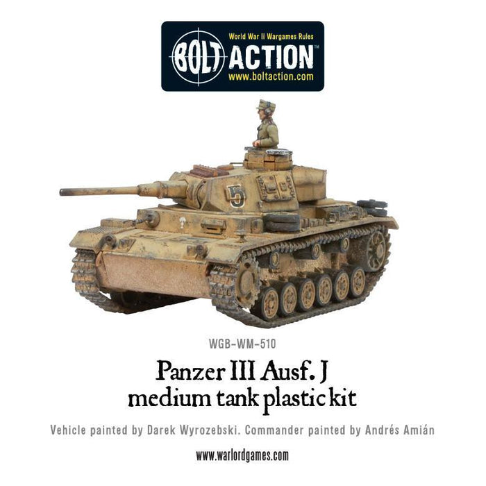 Bolt Action Panzer III New - Tistaminis