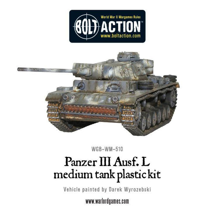 Bolt Action Panzer III New - Tistaminis