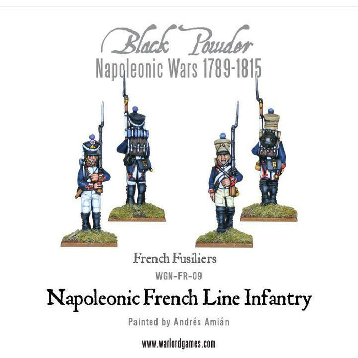 Black Powder French Line Infantry 1806-1810 (24) New - Tistaminis