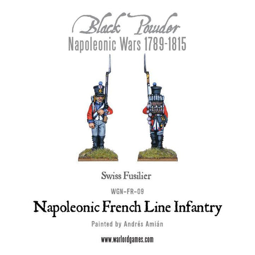 Black Powder French Line Infantry 1806-1810 (24) New - Tistaminis