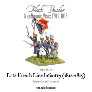 Black Powder Late French Line Infantry (1812-1815) New - Tistaminis