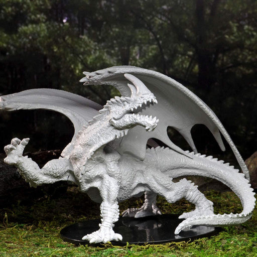 Pathfinder Battles Deep Cuts Unpainted Miniatures: Wave 6: Gargantuan Green Dragon New - Tistaminis