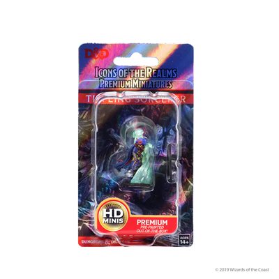 Dungeons and Dragons Icons Premium Figure: Tiefling Female Sorcerer New - Tistaminis