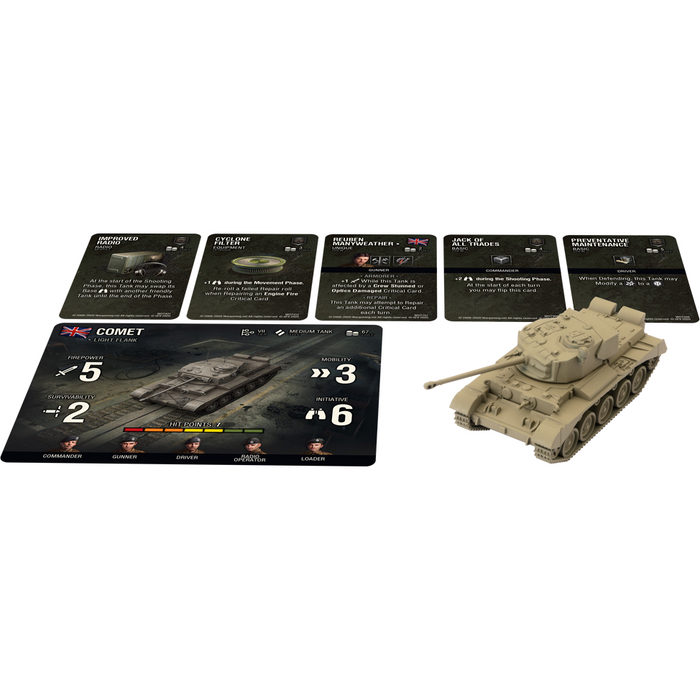 World of Tanks Wave 4 Tank - British (Comet) - Tistaminis