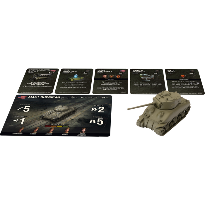 World of Tanks Wave 5 Tank - American (M4A1 76mm Sherman) - Tistaminis