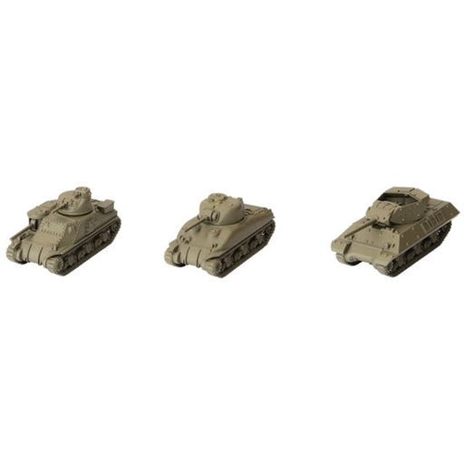 World of Tanks U.S.A. Tank Platoon (M3 Lee, M4A1 75mm Sherman, M10 Wolverine) New - Tistaminis