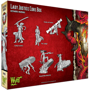 Malifaux Lady Justice Core Box New - Tistaminis