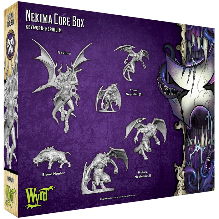 Malifaux Neverborn Nekima Core Box New - Tistaminis