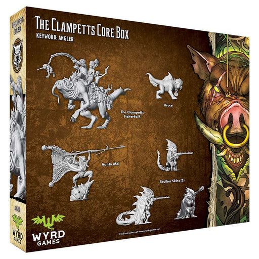 Malifaux Bayou The Clampetts Core Box New - Tistaminis