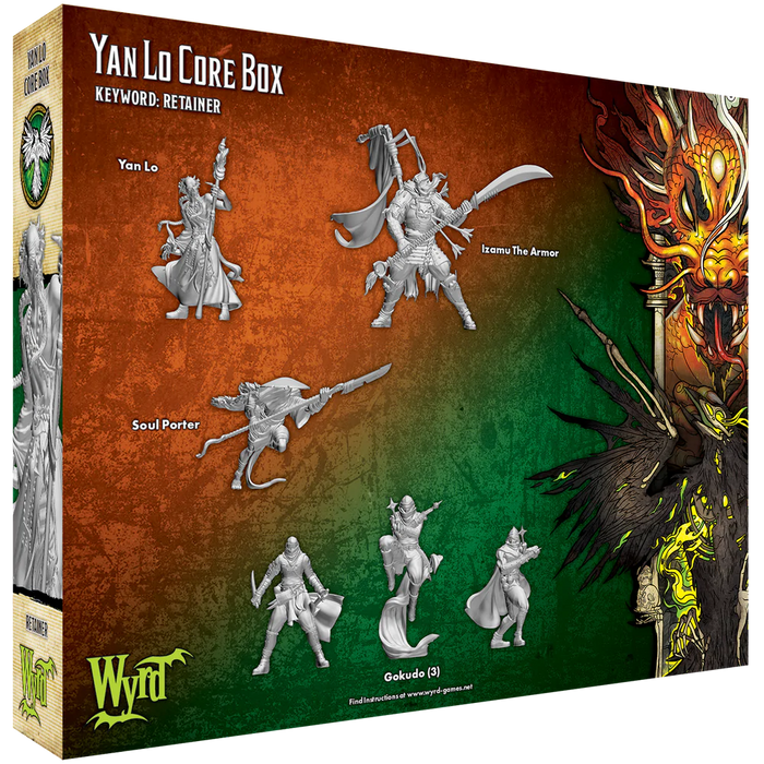 Malifaux Ten Thunders / Resurrectinonists Yan Lo Core Box New - Tistaminis