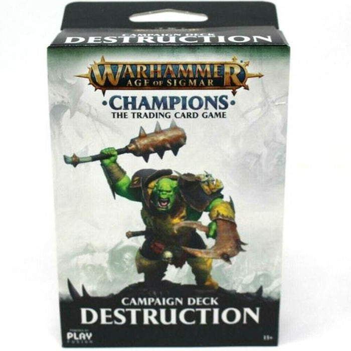 WARHAMMER AGE OF SIGMAR CHAMPIONS DESTRUCTION CAMPAIGN DECK NEW - Tistaminis