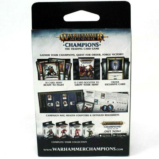 WARHAMMER AGE OF SIGMAR CHAMPIONS ORDER CAMPAIGN DECK NEW - Tistaminis