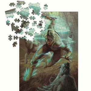 WITCHER 3 PUZZLE 1000PC CIRI & WOLVES NEW - Tistaminis