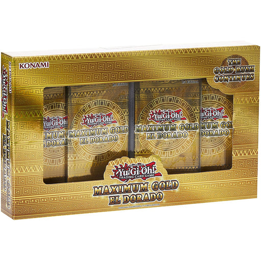 YUGIOH MAXIMUM GOLD EL DORADO BOX SET New - Tistaminis