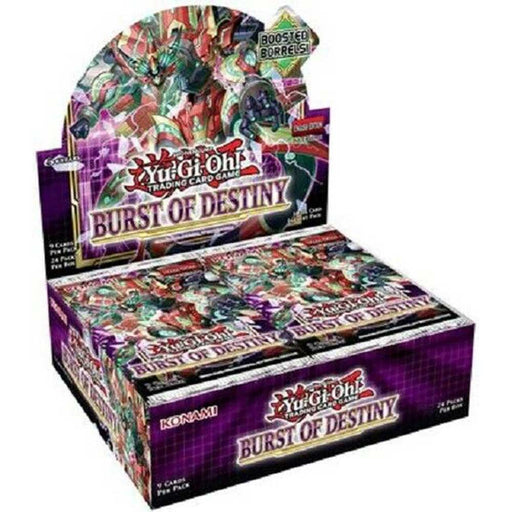 YUGIOH BURST OF DESTINY BOOSTER BOX PRE-ORDER NOV 5TH - Tistaminis